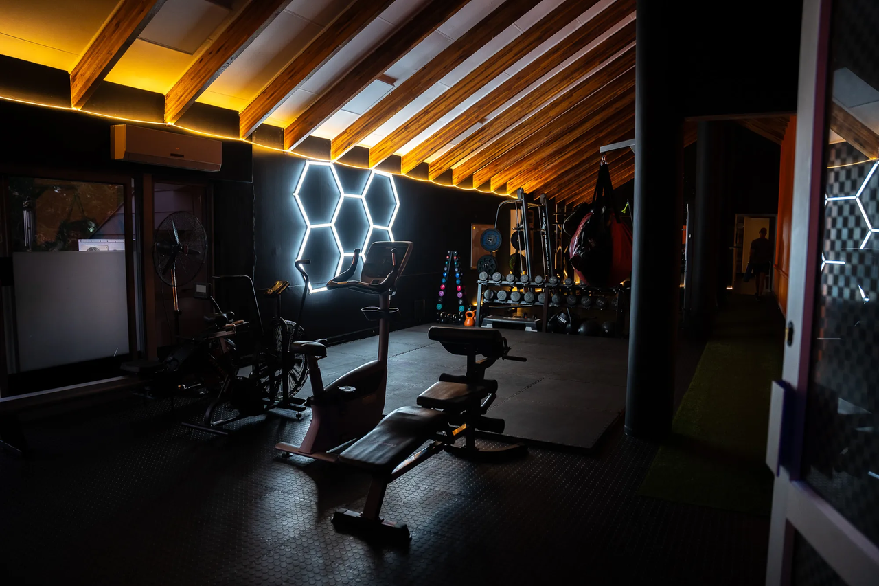 Fully equipped gym